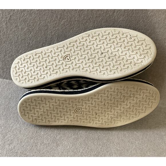 Rothy's The Espadrille Natural Hemp Flats Sz 8 Sandy Cat Missing Ankle Ribbon - Picture 7 of 8